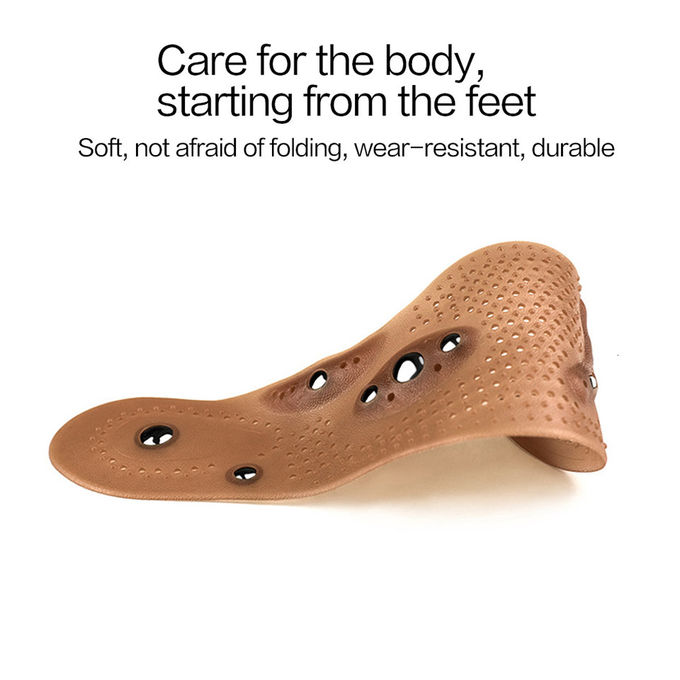 تخفيف الألم النعال بالابر المغناطيسية ، منصات الأحذية المغناطيسية تزيل روائح القدم
