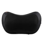 Black Color Infrared Neck Massager , Electric Neck Pillow With Springy Massage Balls